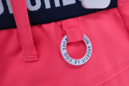 【美品】le coq sportif(ルコックスポルティフ) スカート サーモンピンク レディース 11 QGWTJE02 ゴルフウェア 2310-0297 中古