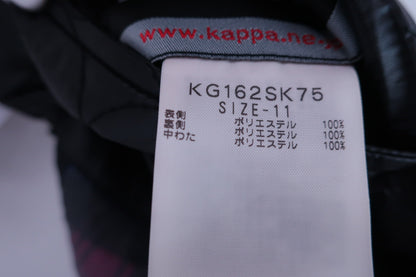 Kappa(カッパ) リバーシブルナイロンスカート 黒 レディース 11 KG162SK75 B