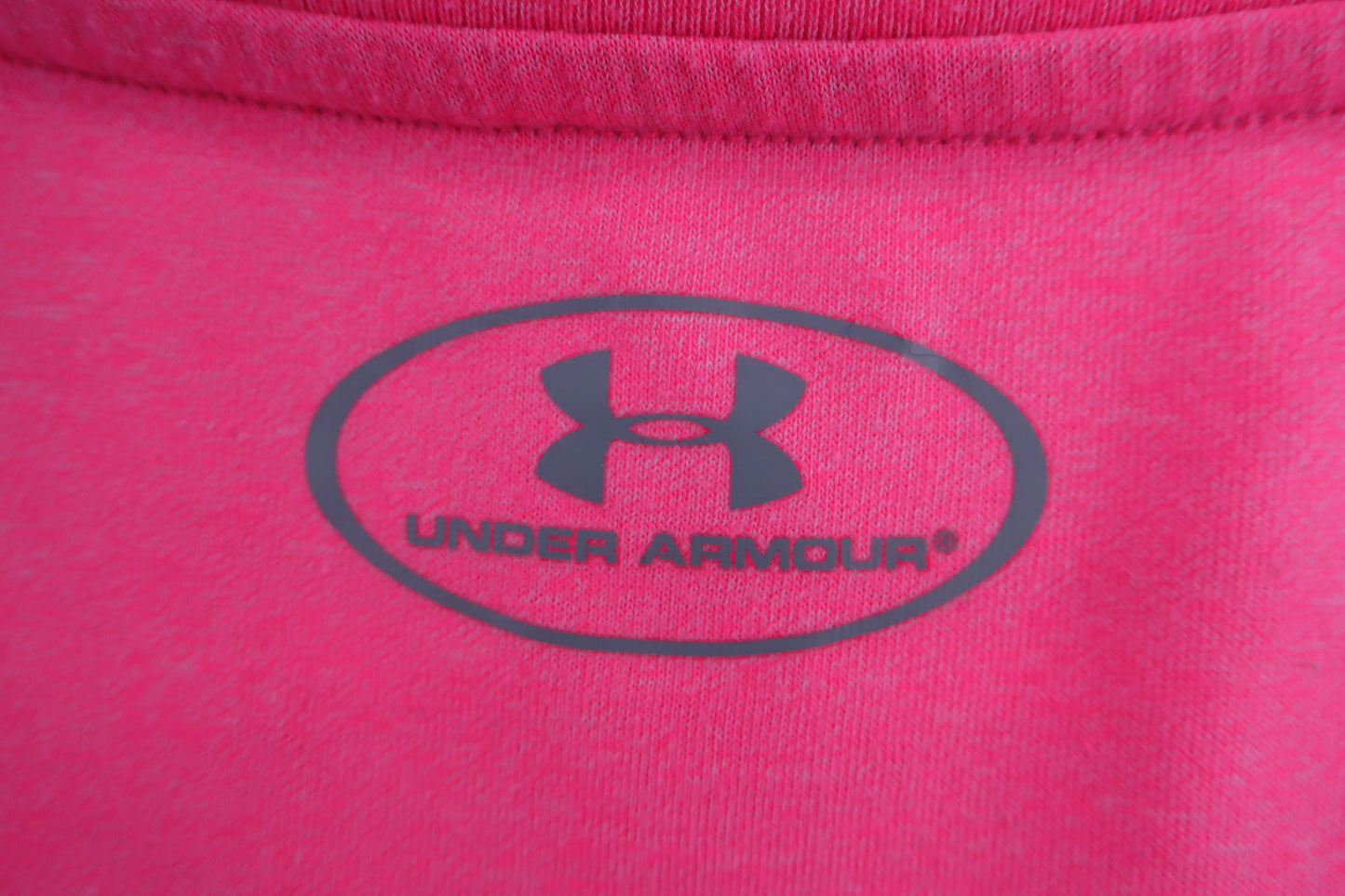 UNDER ARMOUR(アンダーアーマー) 半袖シャツ ピンク レディース LG B