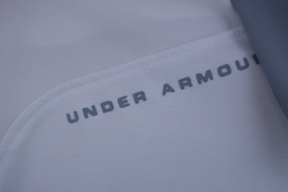 UNDER ARMOUR(アンダーアーマー) ポロシャツ 白グレー メンズ MD A