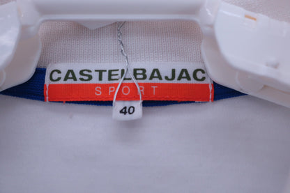 CASTELBAJAC(カステルバジャック) ポロシャツ 白 レディース 40 A