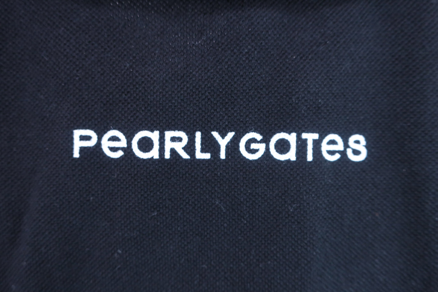 PEARLY GATES ポロシャツ 黒 レディース 1 055-260858 A