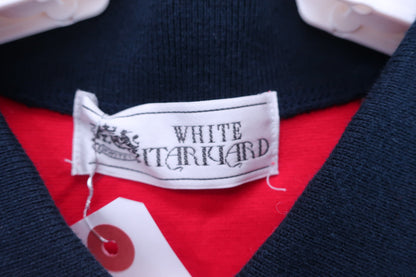 WHITE ITARKIARD ポロシャツ 赤紺 レディース A
