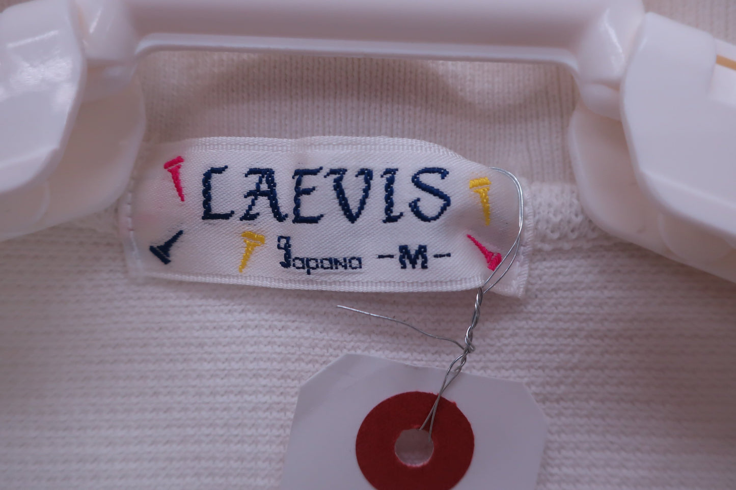 【美品】LAEVIS ポロシャツ 白 レディース M ゴルフウェア 2311-0346 中古