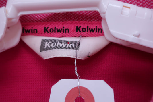 Kolwin(コルウィン) ポロシャツ ピンク レディース L ゴルフウェア 2311-0350 中古