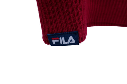 FILA GOLF(フィラゴルフ) セーター 赤チェック柄 レディース L A