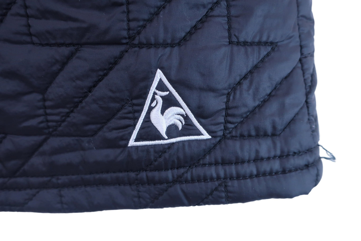 【美品】le coq sportif(ルコックスポルティフ) ダウンスカート 黒 レディース 7 ゴルフウェア 2312-0043 中古