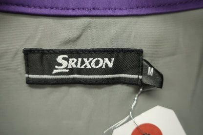 SRIXON(スリクソン) ハーフジップウィンドブレーカー 紫 メンズ M A