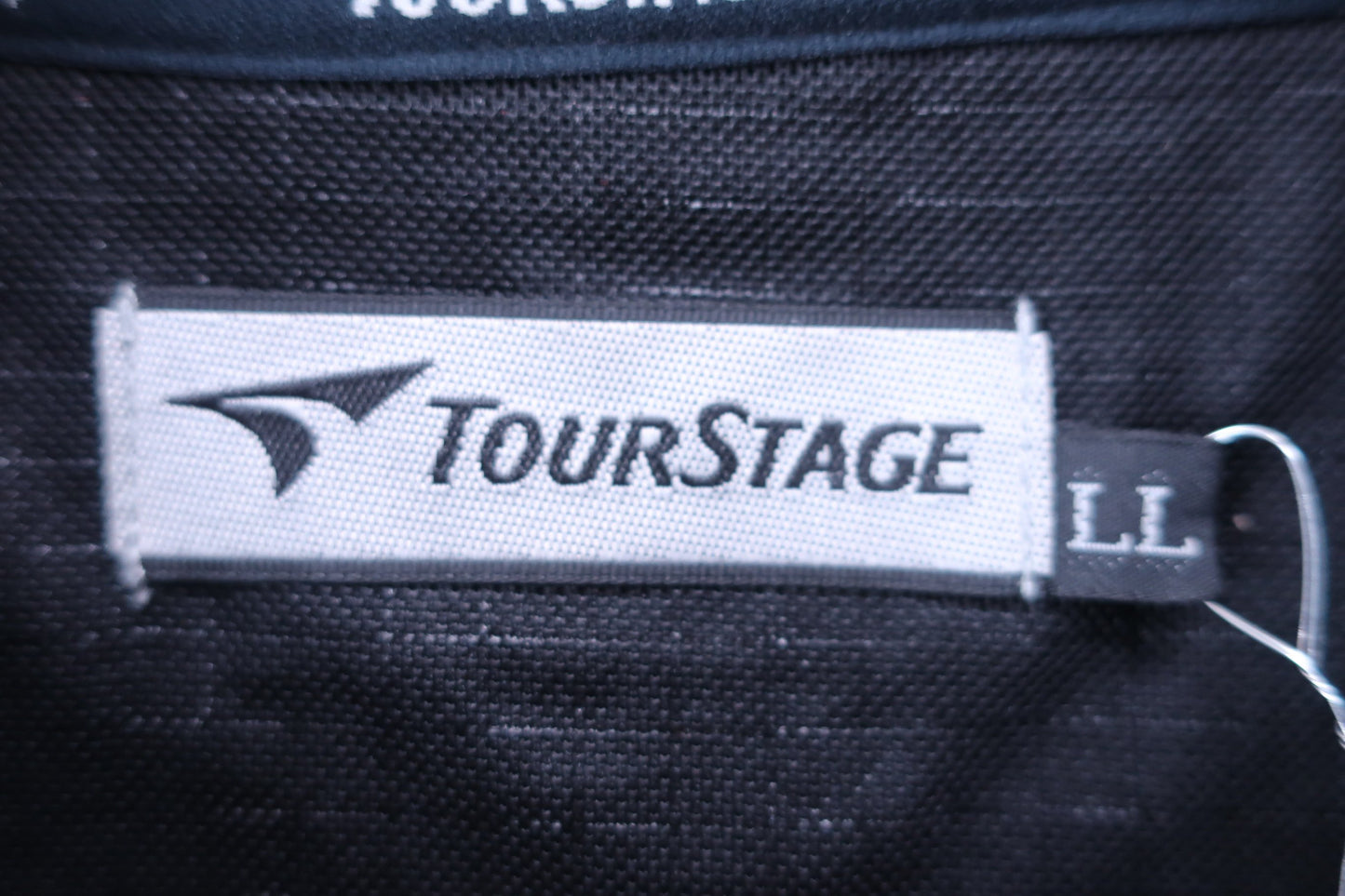 TOURSTAGE(ツアーステージ) 長袖ポロシャツ 黒 メンズ LL A