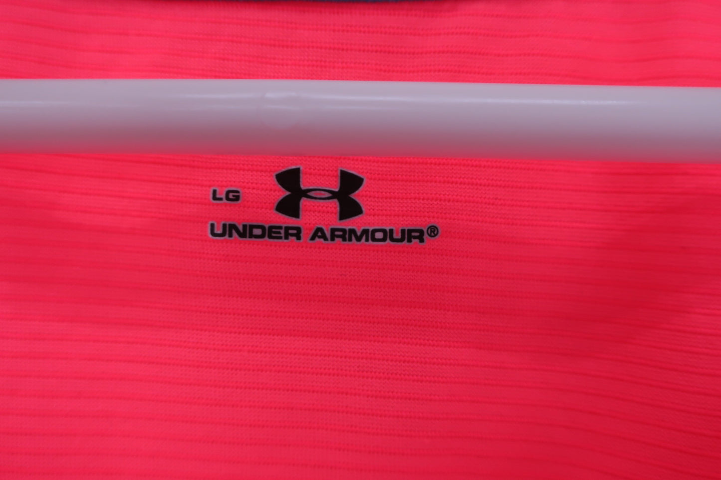 UNDER ARMOUR(アンダーアーマー) 半袖シャツ 蛍光ピンク レディース LG A