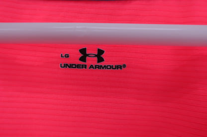 UNDER ARMOUR(アンダーアーマー) 半袖シャツ 蛍光ピンク レディース LG A