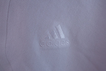 adidas(アディダス) ポロシャツ 白 メンズ XL B