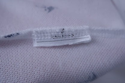 Callaway(キャロウェイ) ポロシャツ 白紺フラミンゴ柄 レディース S ゴルフウェア 2312-0431 中古