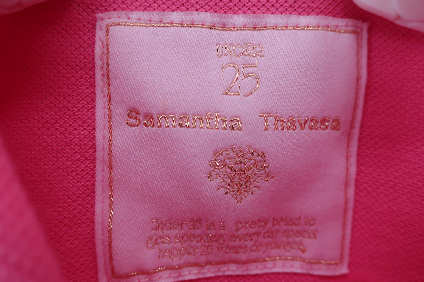 【美品】Samantha Thavasa(サマンサタバサ) ポロシャツ ピンク レディース M ゴルフウェア 2312-0440 中古