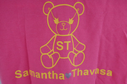 【美品】Samantha Thavasa(サマンサタバサ) ポロシャツ ピンク レディース M ゴルフウェア 2312-0440 中古