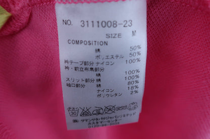 【美品】Samantha Thavasa(サマンサタバサ) ポロシャツ ピンク レディース M ゴルフウェア 2312-0440 中古