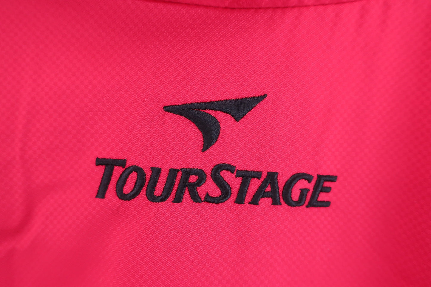 TOURSTAGE(ツアーステージ) ハーフジップスニード 赤黒 メンズ M B