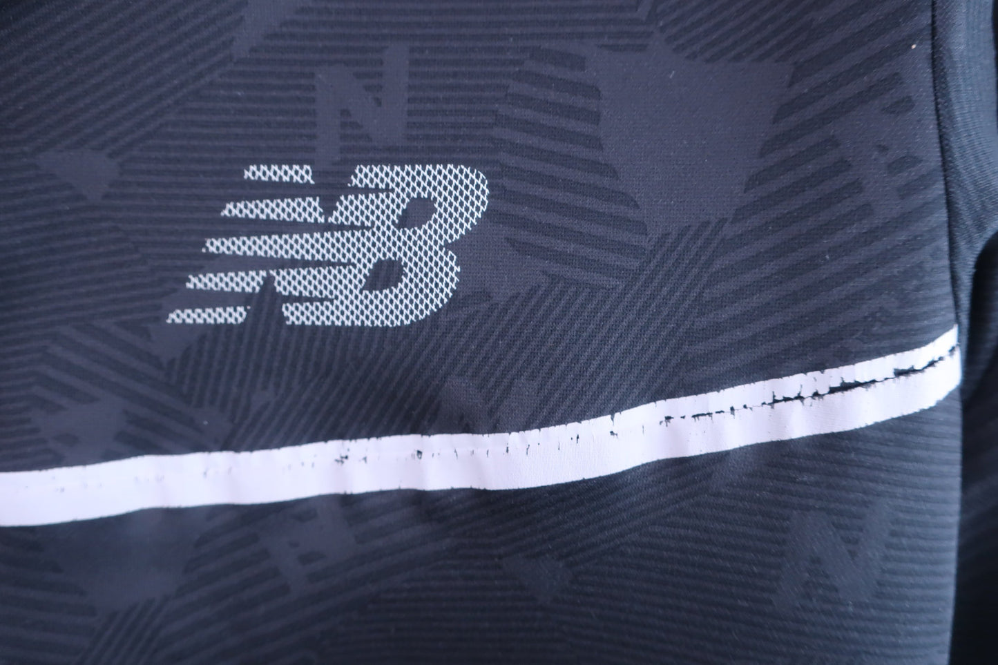 New Balance(ニューバランス) ハーフジップアップトレーナー 黒 メンズ 4 B