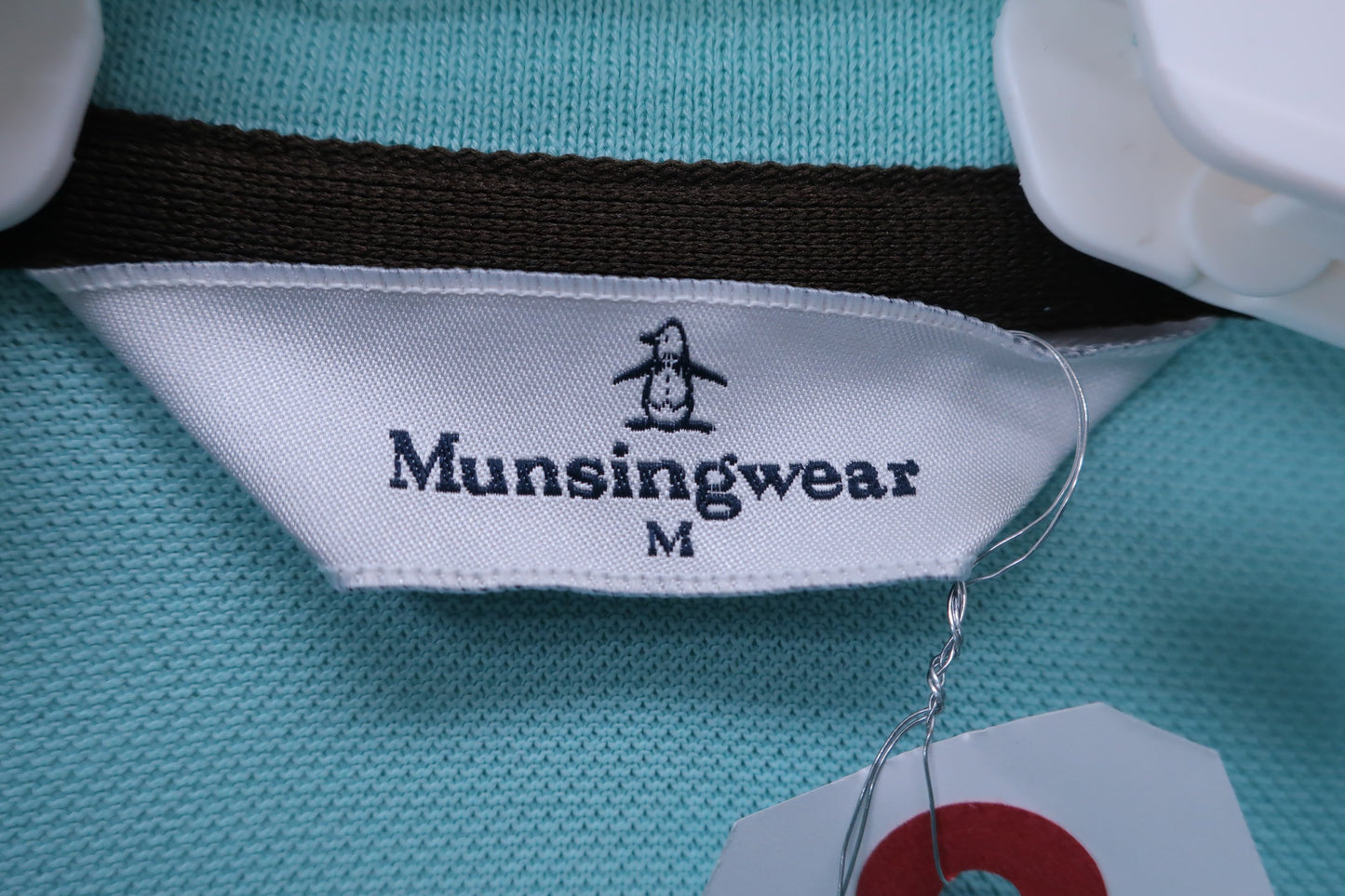 【美品】Munsingwear(マンシングウェア) ポロシャツ エメラルドグリーン レディース M ゴルフ用品 2401-0009 中古