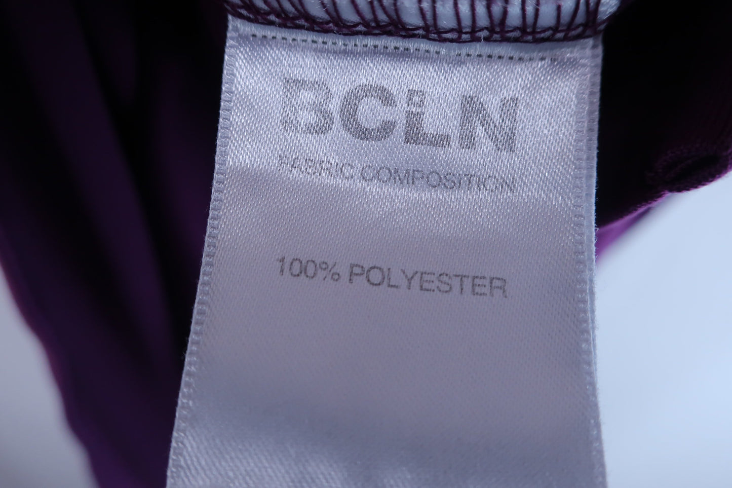 【美品】BCLN ポロシャツ 紫 レディース M ゴルフ用品 2401-0011 中古