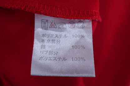【美品】FILA GOLF(フィラゴルフ) ポロシャツ 赤 レディース L ゴルフ用品 2401-0012 中古