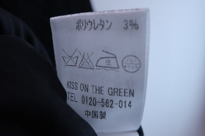 KISS ON THE GREEN(キスオンザグリーン) ニットベスト 黒 レディース 2 B