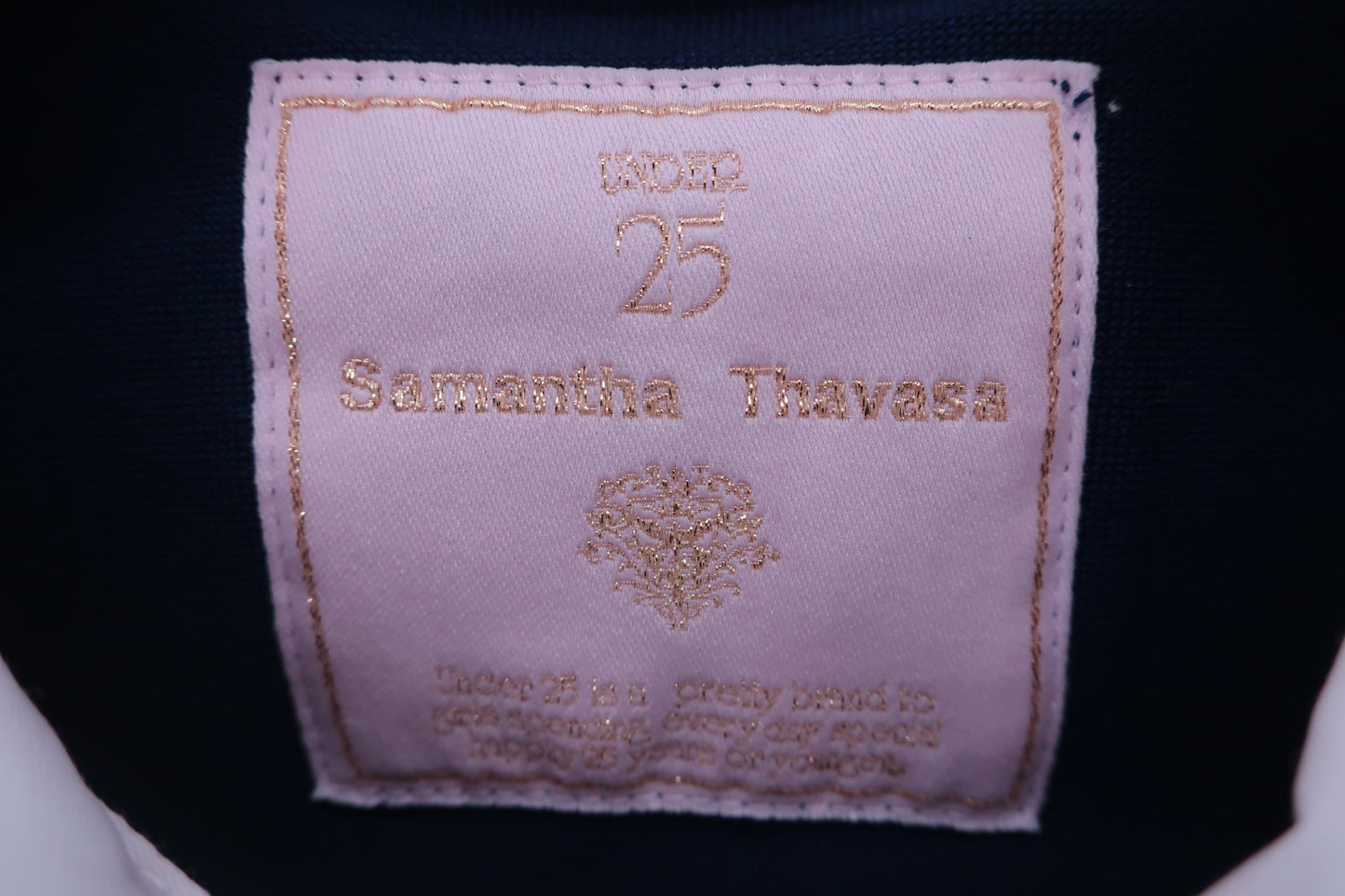【未使用品】Samantha Thavasa(サマンサタバサ) ポロシャツ 紺白 レディース S ゴルフ用品 2401-0058 新品