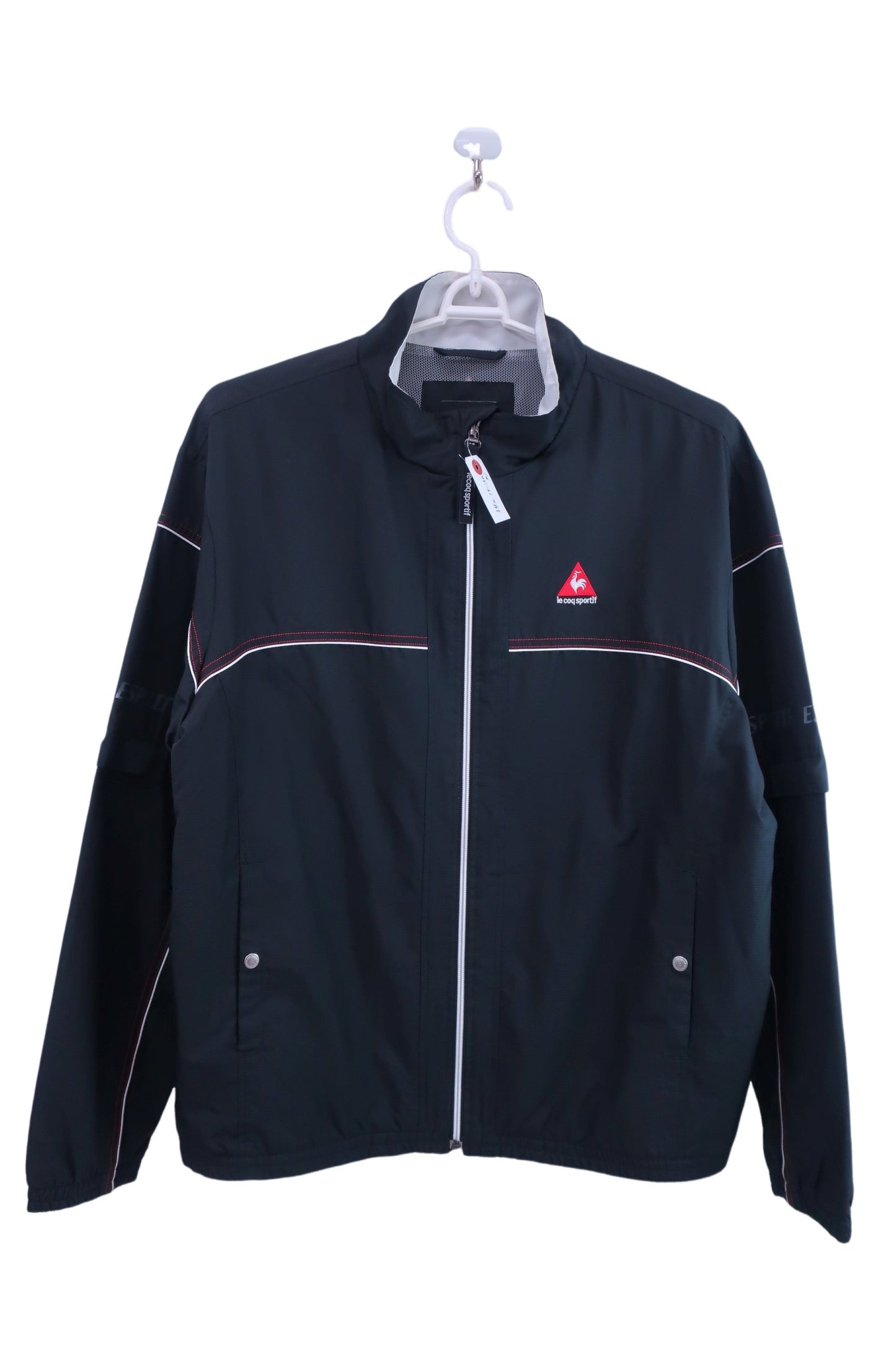 le coq sportif ウィンドブレーカー 黒 メンズ LL A