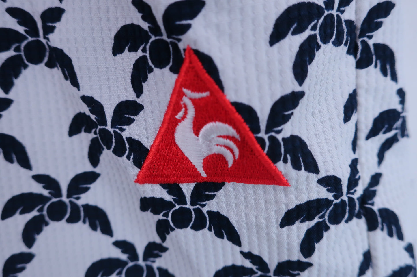 le coq sportif(ルコックスポルティフ) ショートパンツ 白総柄 レディース 9 A