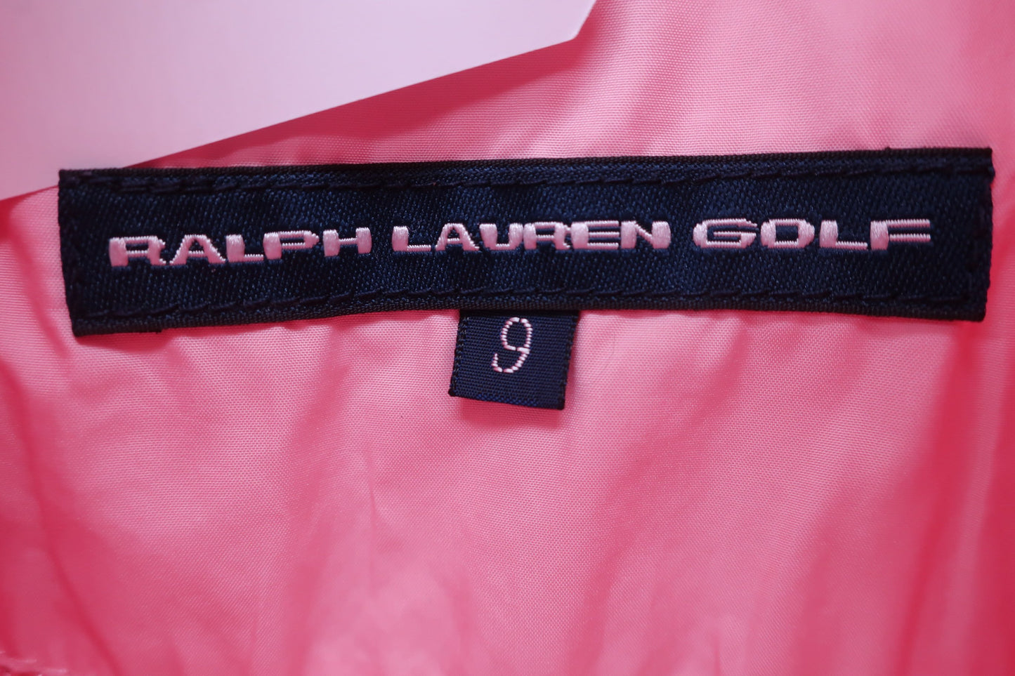 RALPH LAUREN GOLF(ラルフローレンゴルフ) ハーフジップウィンドブレーカー ピンク レディース 9 A