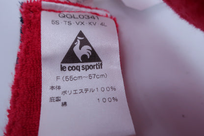 le coq sportif(ルコックスポルティフ) サンバイザー 白 レディース 55~57cm B