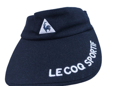 le coq sportif(ルコックスポルティフ) サンバイザー 黒 レディース 55~57cm A