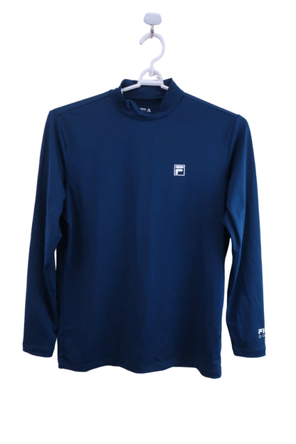 FILA GOLF(フィラゴルフ) ハイネックシャツ 紺 メンズ LL A