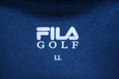 FILA GOLF(フィラゴルフ) ハイネックシャツ 紺 メンズ LL A