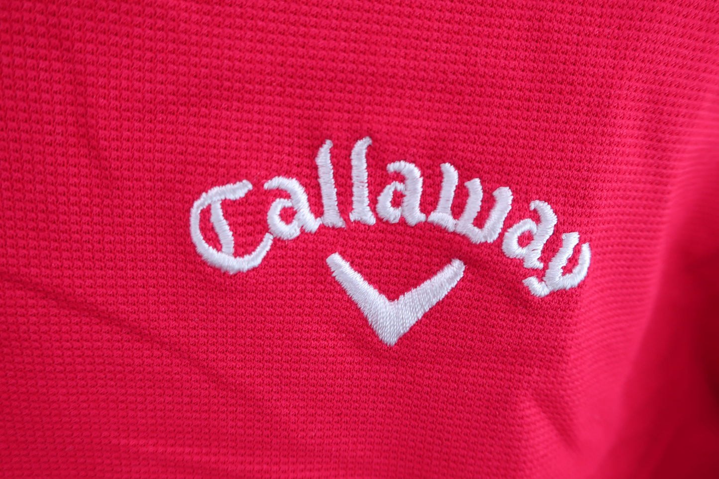 Callaway(キャロウェイ) 長袖ポロシャツ 赤 メンズ LL 241-8156501 A