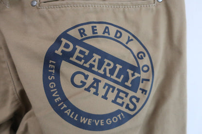 PEARLY GATES(パーリーゲイツ) パンツ ベージュ メンズ 4 053-131241 A