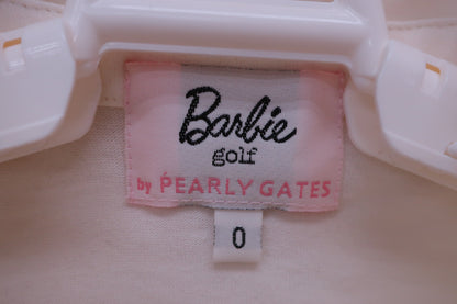 Barbie GOLF(バービーゴルフ) ノースリーブポロシャツ 白 レディース 0 B