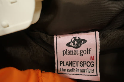 Planet Golf(プラネットゴルフ) ダウンジャケット オレンジ レディース M A