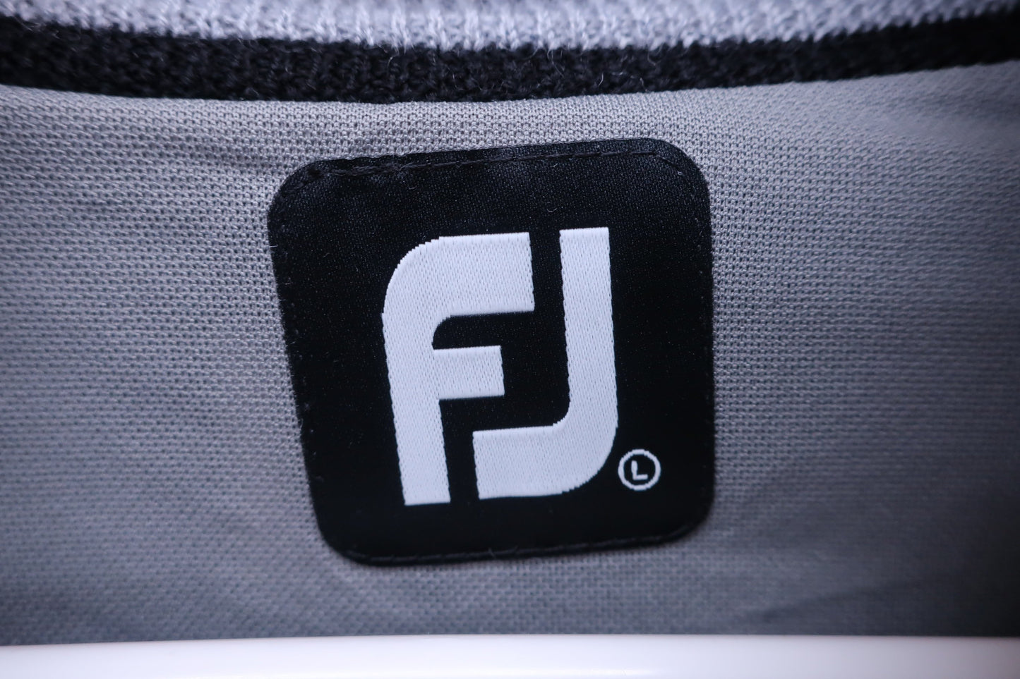 FOOTJOY(フットジョイ) ハーフジップニットブルゾン 黒 メンズ L JP-F14-26 A