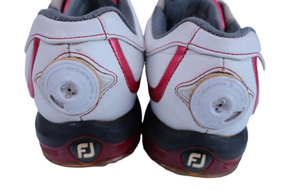 FOOTJOY(フットジョイ) ダイヤル式ゴルフシューズ 白赤 メンズ 24.5cm 59820J A