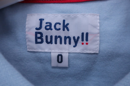 Jack Bunny(ジャックバニー) ポロシャツ 水色赤ボーダー レディース 0 263-9160520 A