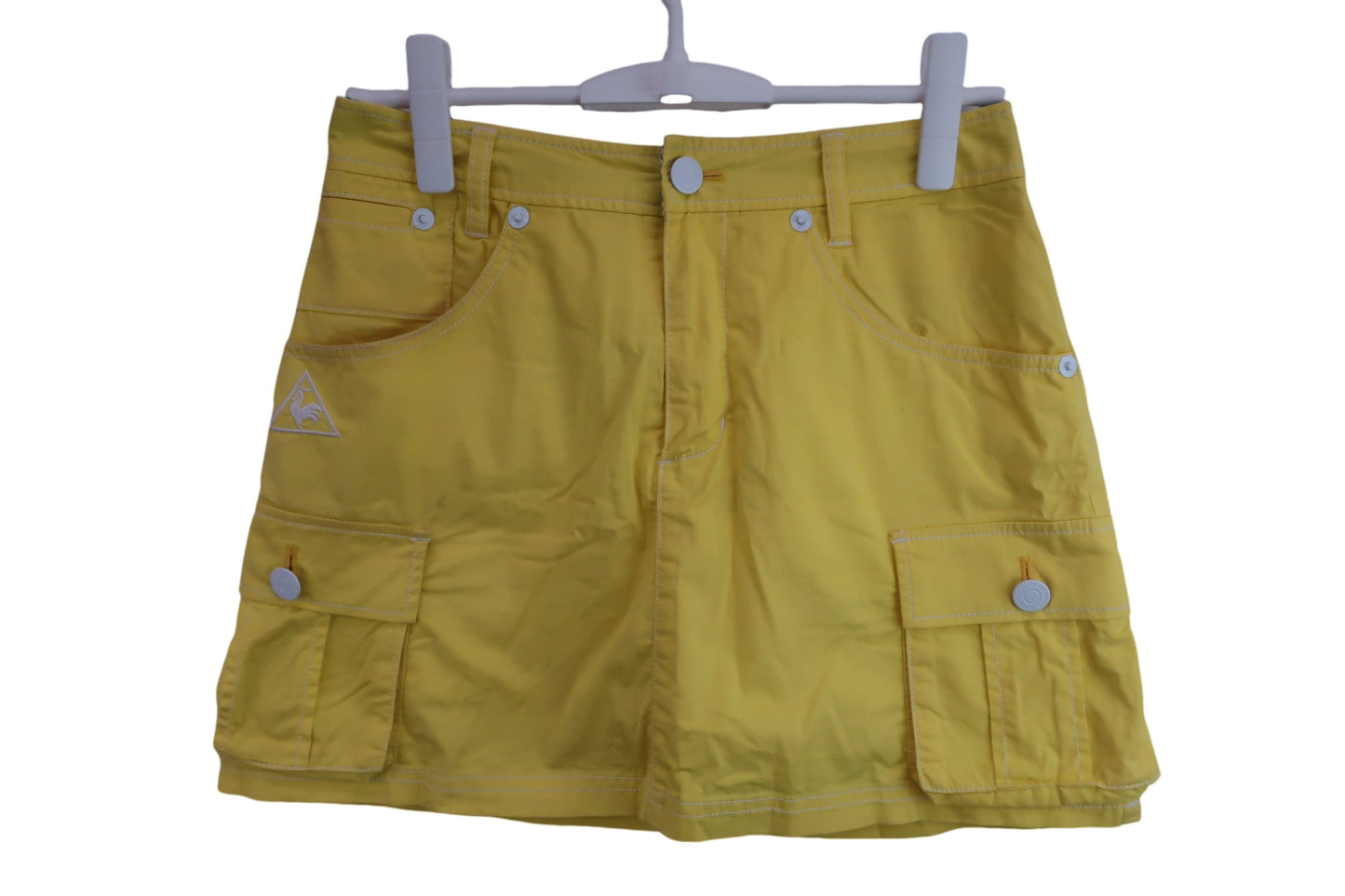 le coq sportif(ルコックスポルティフ) スカート 黄色 レディース 9 ゴルフ用品 2403-0484 中古