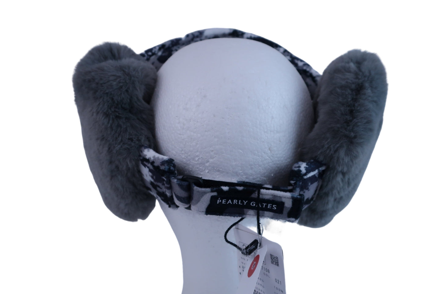 PEARLY GATES(パーリーゲイツ) サンバイザー グレーカモフラ レディース フリーサイズ 053-3287108 N