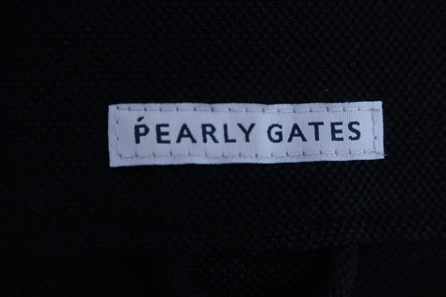 PEARLY GATES(パーリーゲイツ) 長袖ポロシャツ 黒 レディース 1 055-9261002 B