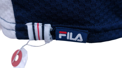 FILA GOLF(フィラゴルフ) 半袖モックネックシャツ 紺 レディース M A