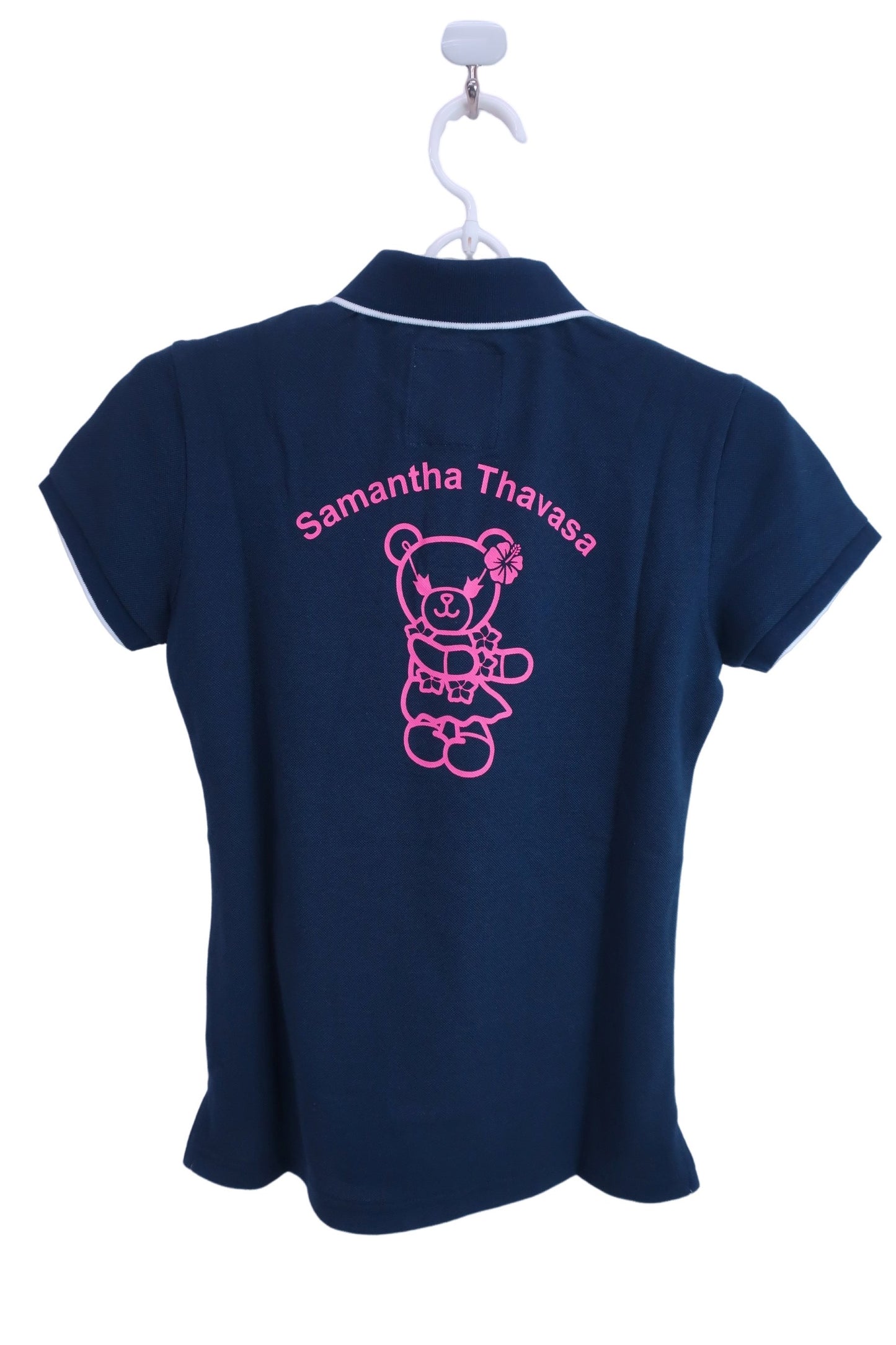 【超美品】Samantha Thavasa(サマンサタバサ) ポロシャツ 紺 レディース M ゴルフ用品 2404-0217 中古