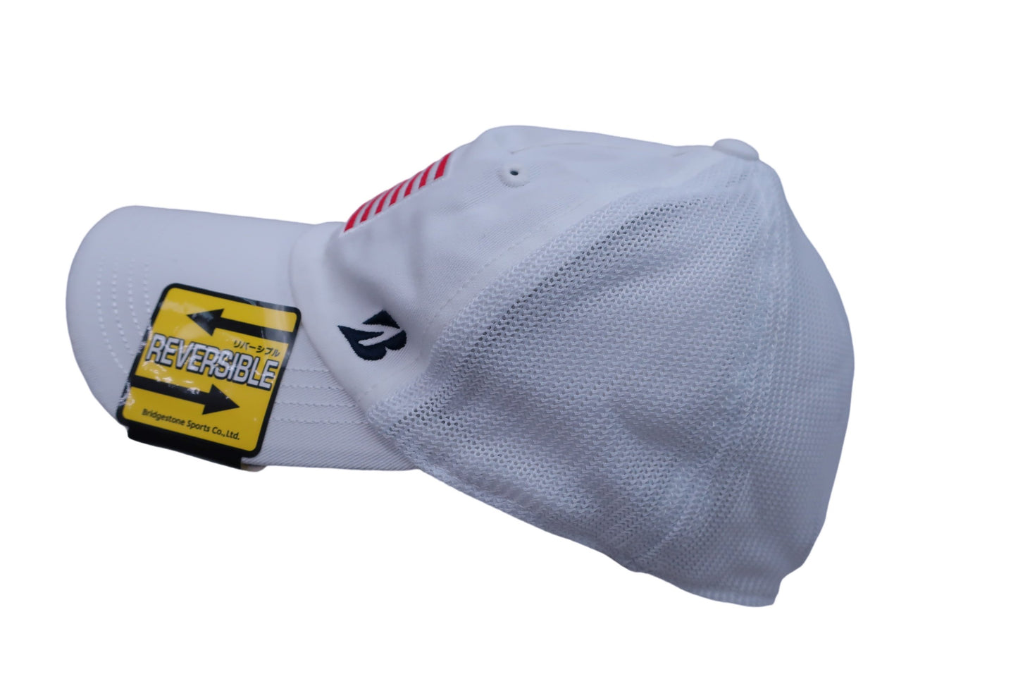BRIDGESTONE GOLF(ブリヂストンゴルフ) リバーシブルメッシュキャップ 白 / 紺 メンズ フリーサイズ N