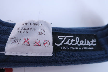 Titleist(タイトリスト) サンバイザー 青 メンズ フリーサイズ N