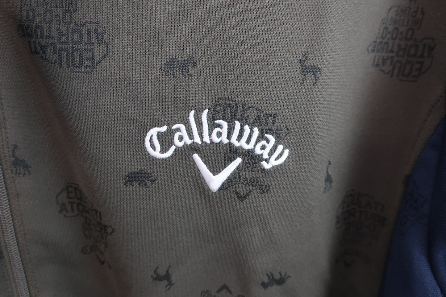 Callaway(キャロウェイ) ハーフジップシャツ カーキ メンズ LL 241-6254500 N