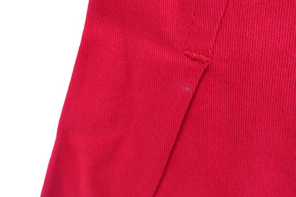 【未使用品】KISS ON THE GREEN(キスオンザグリーン) ストレッチボックスプリーツスカート 赤 レディース M ゴルフ用品 2404-0412 新品